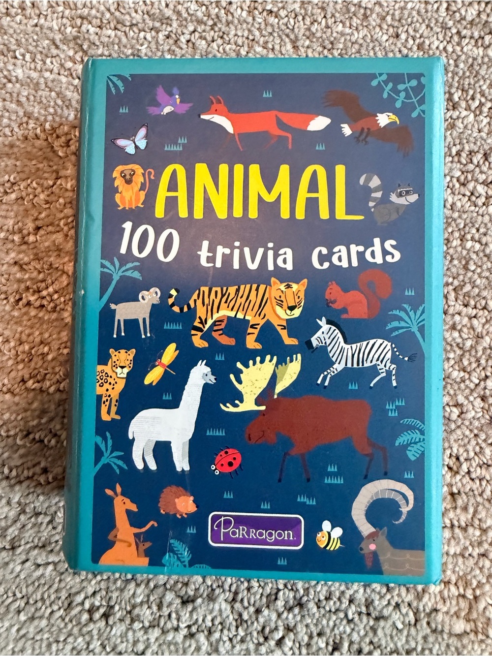 100 Trivia Animal Cards